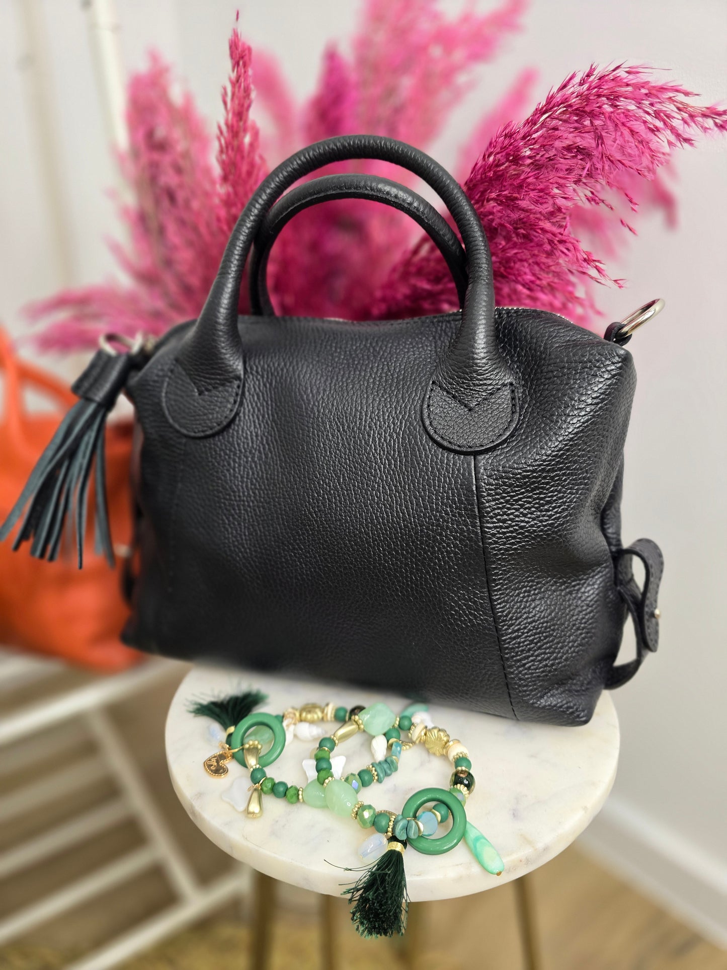 Tasche Echt Leder