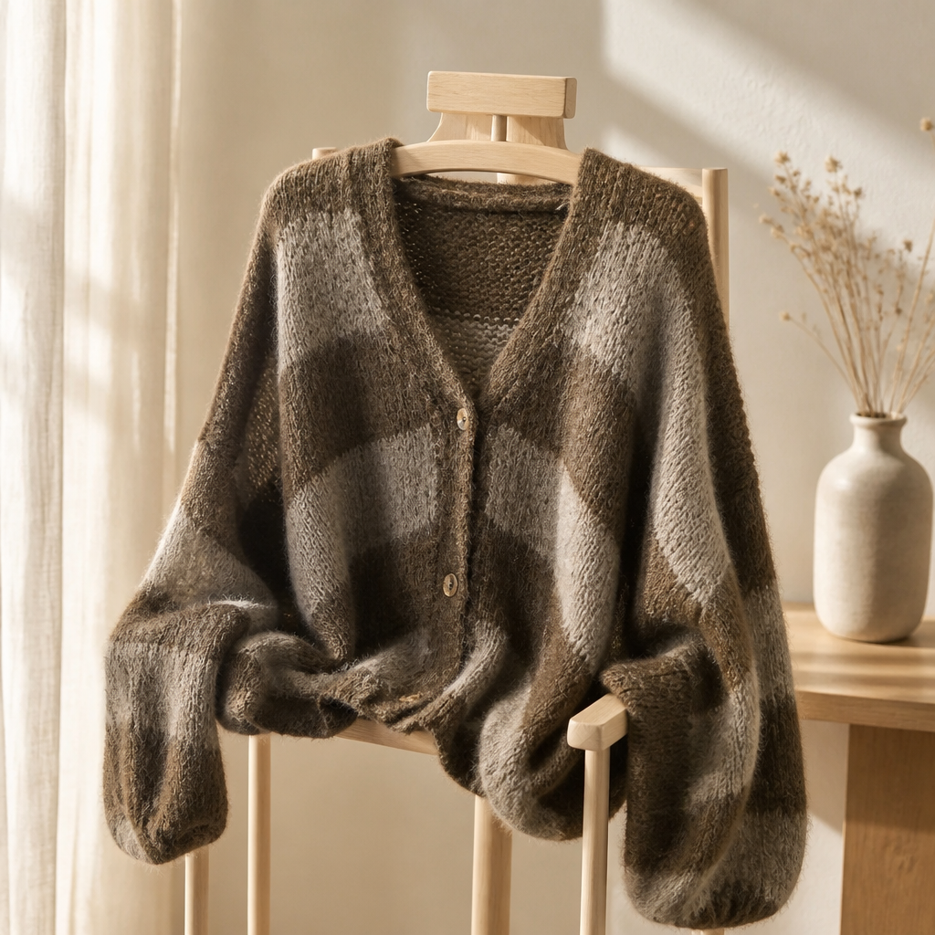 Strickjacke BE'LIEVE Stripe
