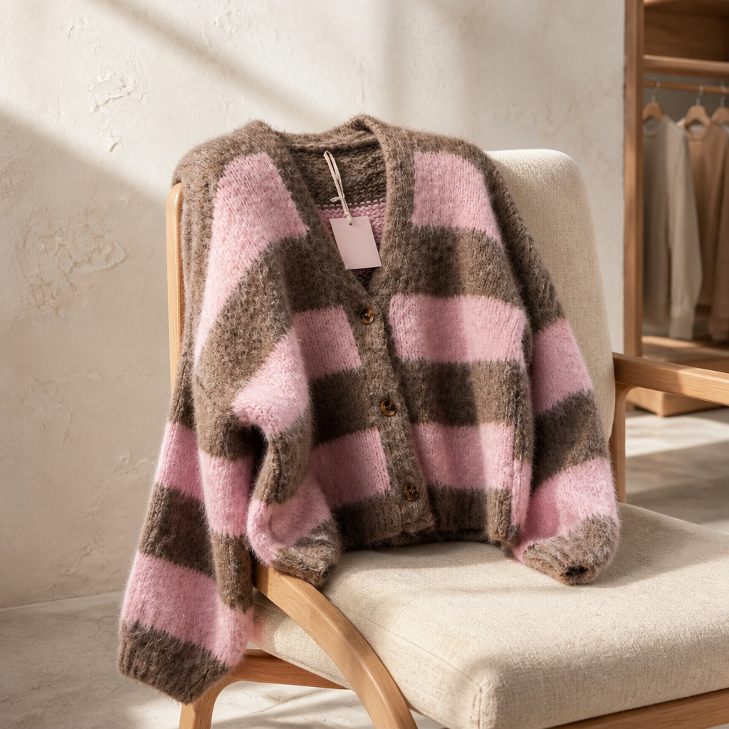 Strickjacke BE'LIEVE Stripe