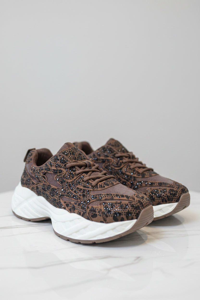 Sneakers NEXT STOP MILANO Schoko