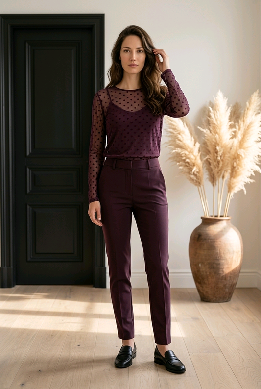 Mesh Bluse BE'LIEVE Points