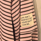 Sweater Stripe Rosa