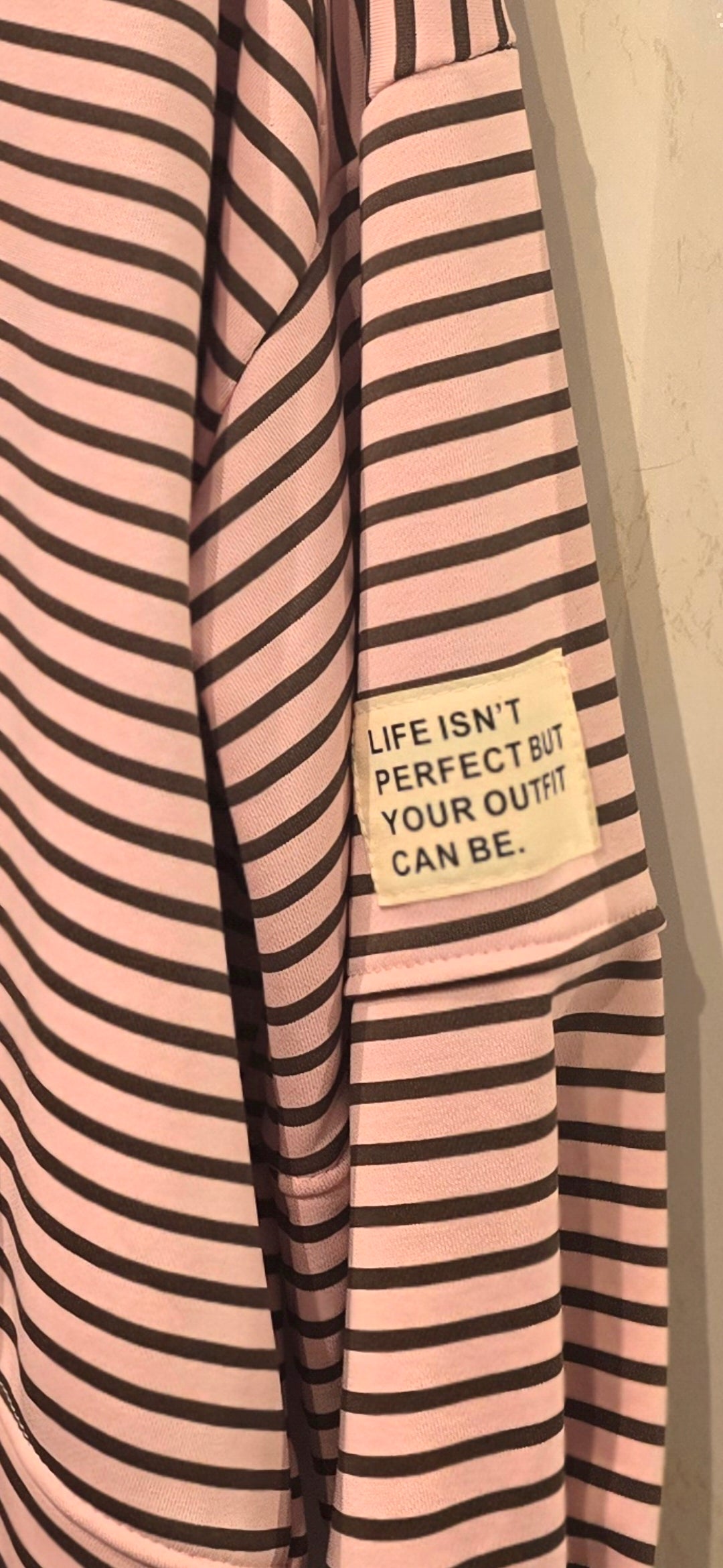 Sweater Stripe Rosa