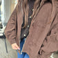 Jacke mit Kapuze Oversized
