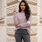 Sweater Stripe Rosa