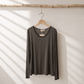 Shirt mit Spitzenrand Toup