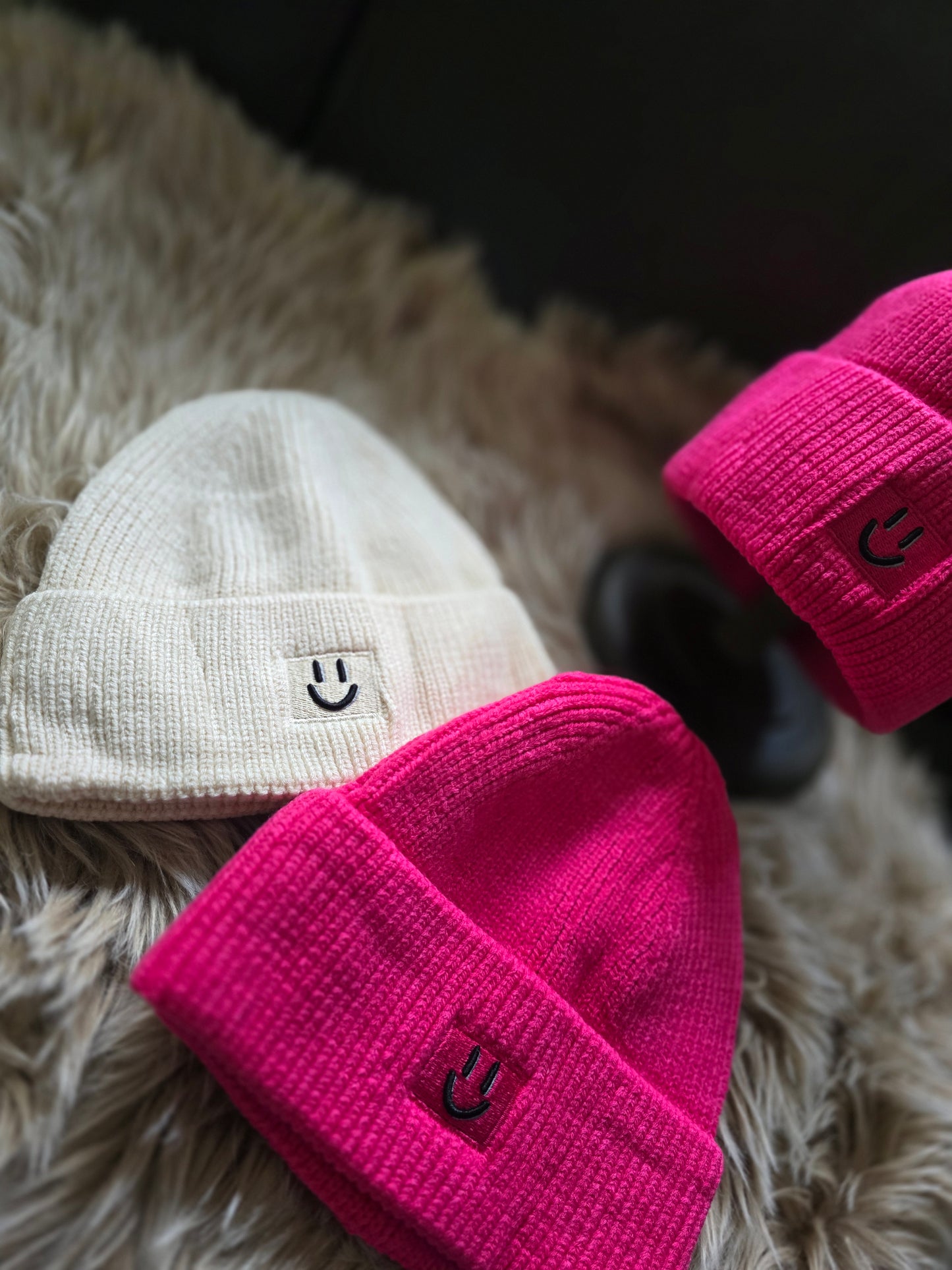 Mütze SMILEY 100% Viscose