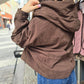 Jacke mit Kapuze Oversized