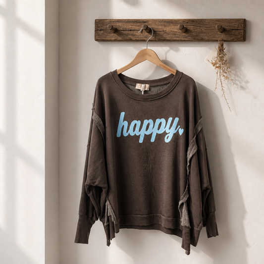 Sweater HAPPY Cotton