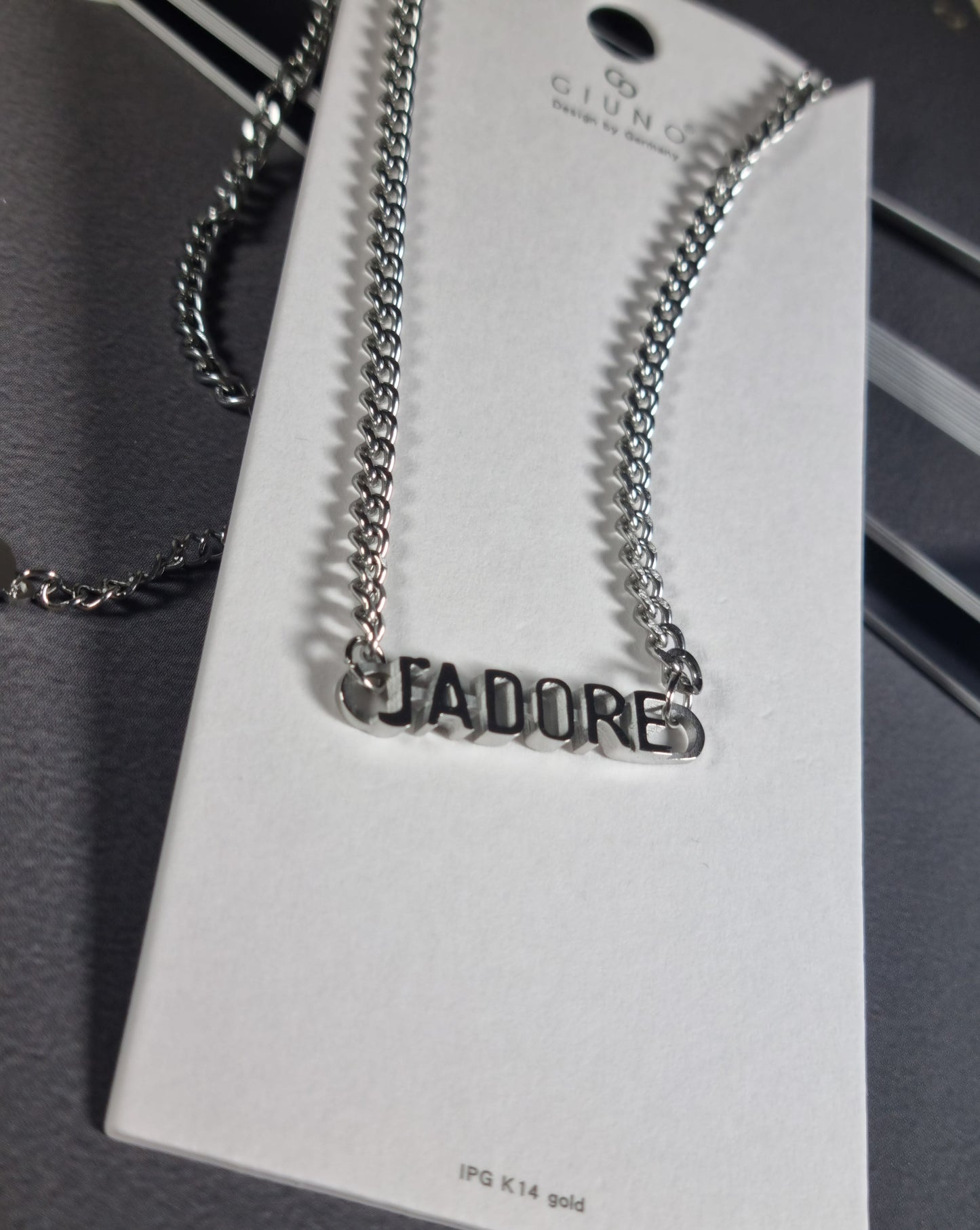 Halskette "J'ADORE"