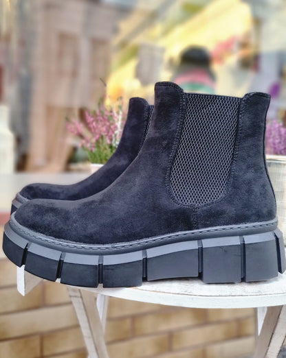 Stiefeletten Velour