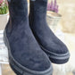 Stiefeletten Velour