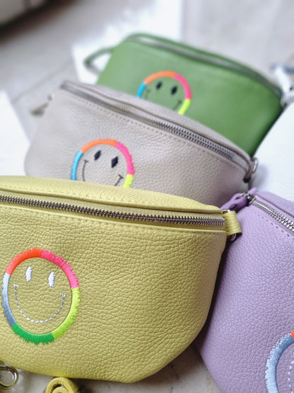 Bauchtasche SMILEY Leder